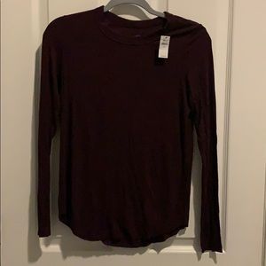 Maroon long sleeve